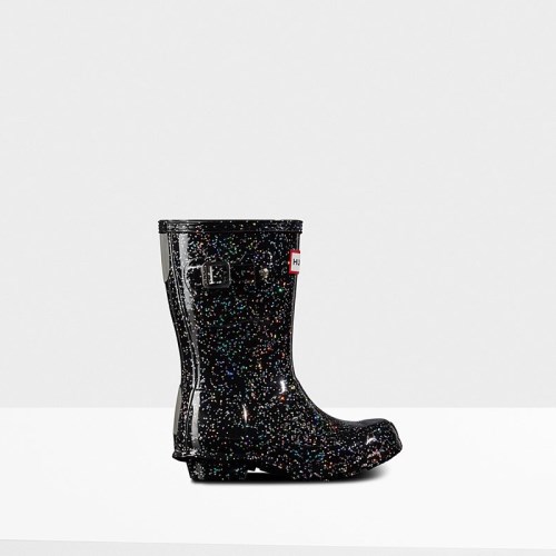 Hunter Original Giant Glitter Rain Boots For Kids - NZ R4083